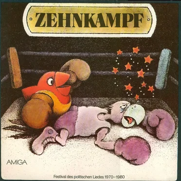 Zehnkampf: Festival des Politischen Liedes 1970 - 1980 by Various Artists - album cover