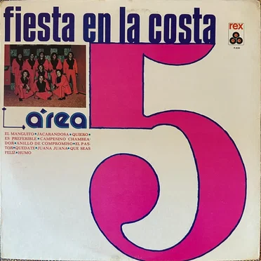 Fiesta en la costa by Área 5 - album cover