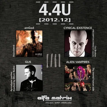 4.4U [2012.12] by amGod - album cover