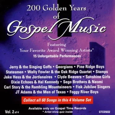 200 Golden Years of Gospel Music, Vol. 2 by Various Artists - album cover