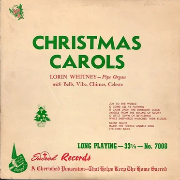 Christmas Carols by Lorin Whitney - album cover