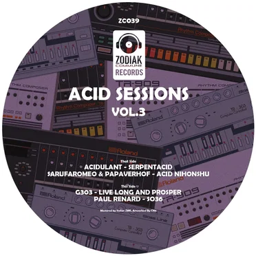 Acid Sessions, Vol. 3 by Various Artists - album cover