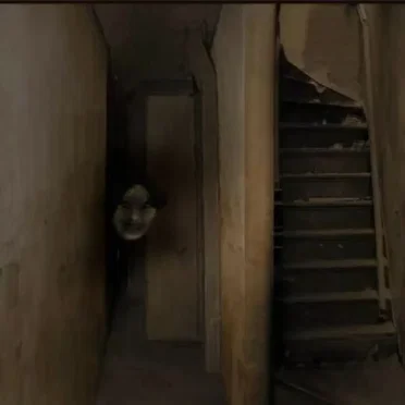 'Festering stairwell' broken apartment ghost hyperventilation echoes by broken apartment ghost - album cover