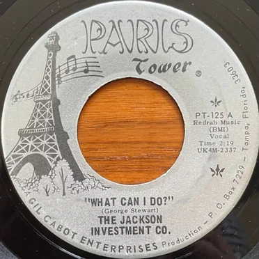 What Can I Do? / Not This Time by The Jackson Investment Co. - album cover