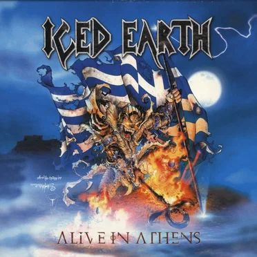 Alive in Athens by Iced Earth - album cover