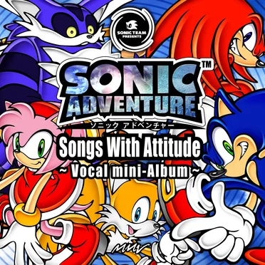 SONIC ADVENTURE: Songs With Attitude ~Vocal mini-Album~ by Various Artists - album cover