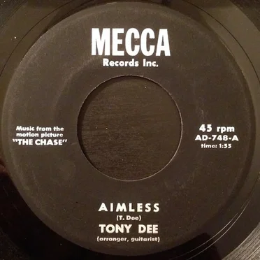 Aimless / Velvet Acid by Tony Dee - album cover