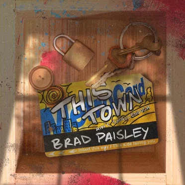 This Town Ain't Small Enough by Brad Paisley - album cover