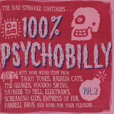 100% Psychobilly, Volume 2 by Various Artists - album cover
