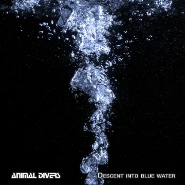 Descent into blue water