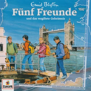 Fünf Freunde, Episode 166: und das vergiftete Geheimnis by Enid Blyton - album cover