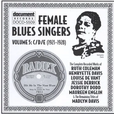 Female Blues Singers, Vol. 5 CDE (1921-1928) by Various Artists - album cover