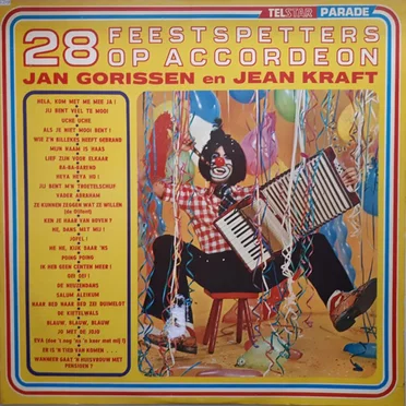 28 feestspetters op accordeon