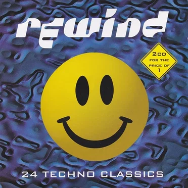 Rewind - 24 Techno Classics by Various Artists - album cover