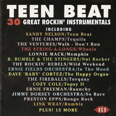 Teen Beat: 30 Great Rockin’ Instrumentals by Various Artists - album cover