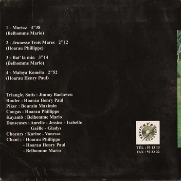 Koméla by Jeunesse Trois Mares - album cover
