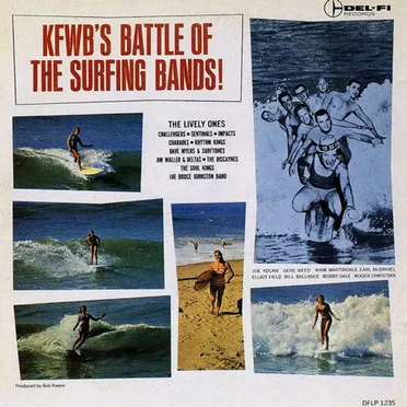KFWB's Battle of the Surfing Bands! by Various Artists - album cover
