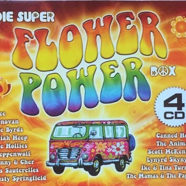 Die Super Flower Power Box by Various Artists - album cover