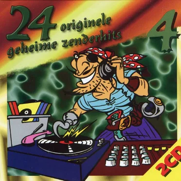 24 originele geheime zenderhits, 4 by Various Artists - album cover