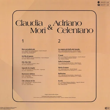 Storia d'amore by Claudia Mori - album cover