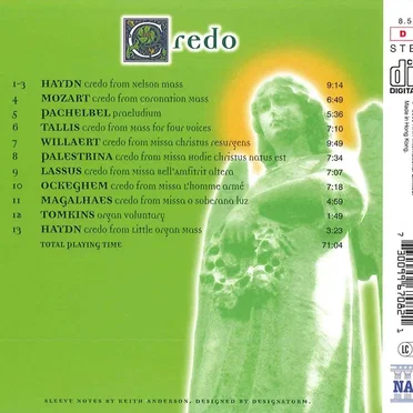 Credo: Classical Music for Reflection and Meditation by Various Artists - album cover