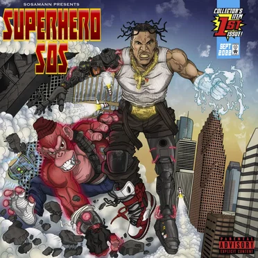 Superhero Sos by Sosamann - album cover