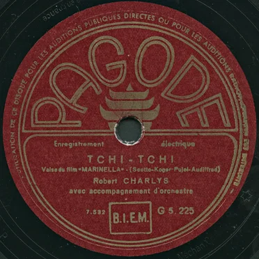 Tchi-Tchi / Laissez-moi vous aimer by Robert Charlys - album cover
