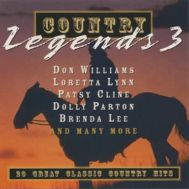 Country Legends, 3 by Various Artists - album cover