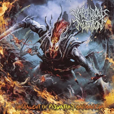 Onslaught of Predatory Barbarism by Impervious Mutation - album cover