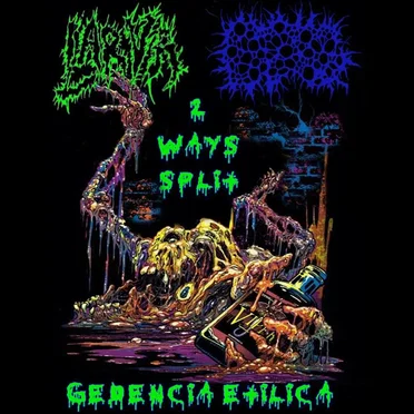 2 Ways Split Gedencia Etilica by Larva - album cover