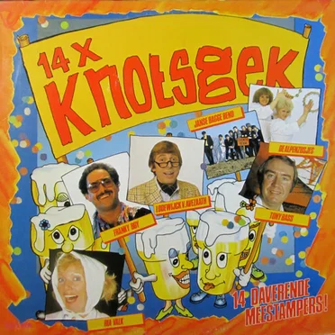 14 x knotsgek: 14 daverende meestampers! by Various Artists - album cover