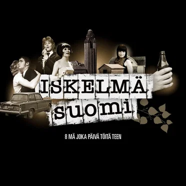 Iskelmä Suomi: 8 Mä joka päivä töitä teen by Various Artists - album cover