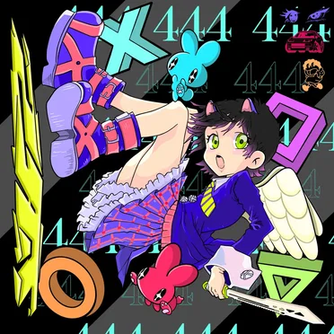 444