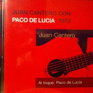 Juan Cantero con Paco de Lucía