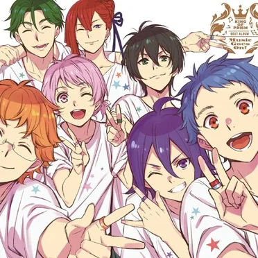 KING OF PRISM BEST ALBUM "Music Goes On!" by Various Artists - album cover