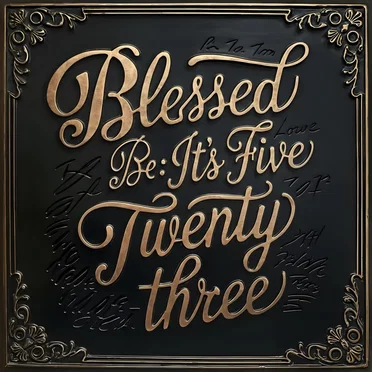 Blessed Be: Its Five Twenty-Three