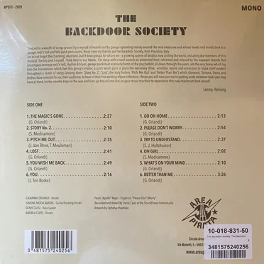 The Backdoor Society