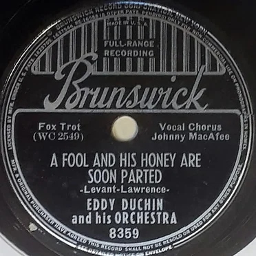 A Fool and His Honey Are Soon Parted / You Grow Sweeter as the Years Go By