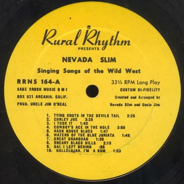 Singing Songs of the Wild West