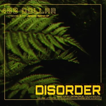 400 Dollar by Disorder - album cover