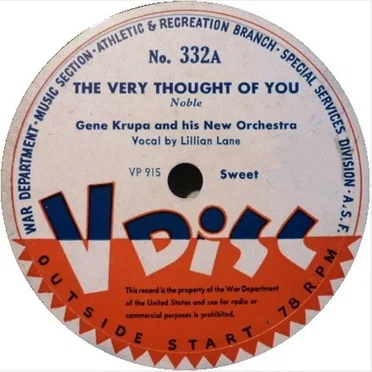 The Very Thought of You / The White Star of Sigma Nu / In a Shanty in Old Shanty Town