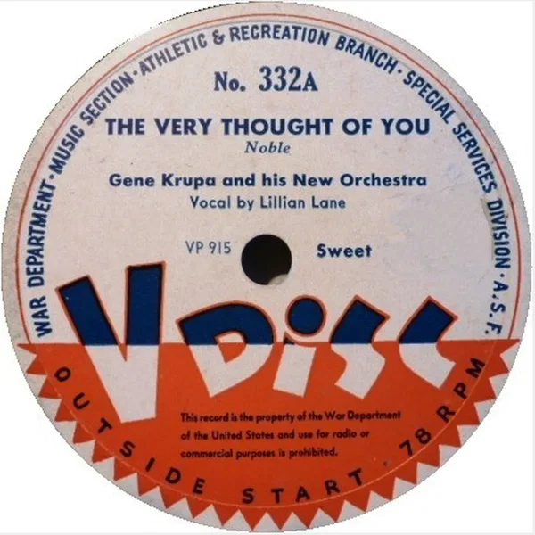 The Very Thought of You / The White Star of Sigma Nu / In a Shanty in Old Shanty Town