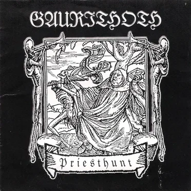 Priesthunt by Gaurithoth - album cover