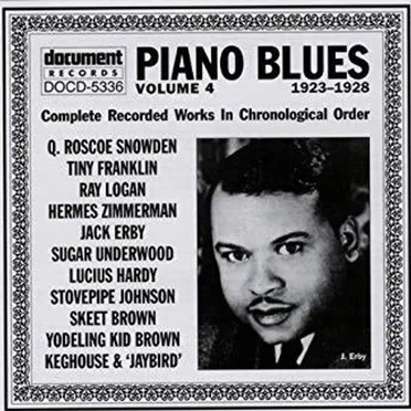 Piano Blues Volume 4 (1923-1928) by Various Artists - album cover
