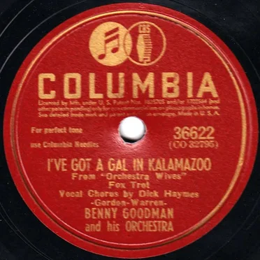 I've Got a Gal in Kalamazoo / Serenade in Blue