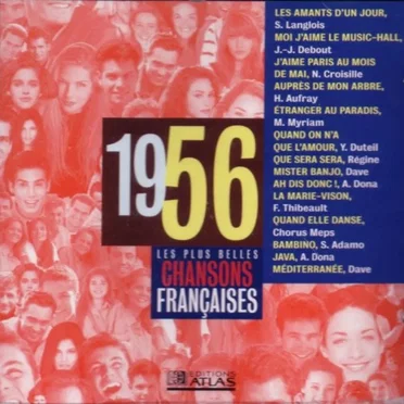 Les Plus Belles Chansons françaises : 1956 by Various Artists - album cover
