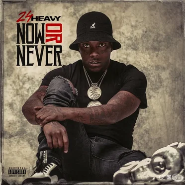 Now or Never by 24Heavy - album cover