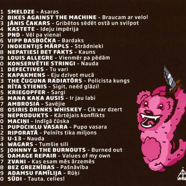 Latvijas Punk/HC #6 by Various Artists - album cover