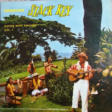 Hawaiian Slack Key Guitar With Singing Vol. 1 by Various Artists - album cover