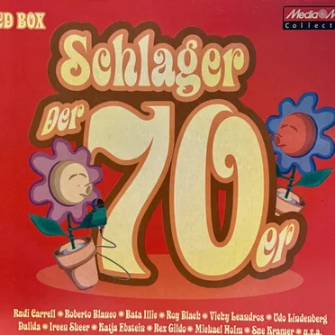 Schlager der 70er by Various Artists - album cover